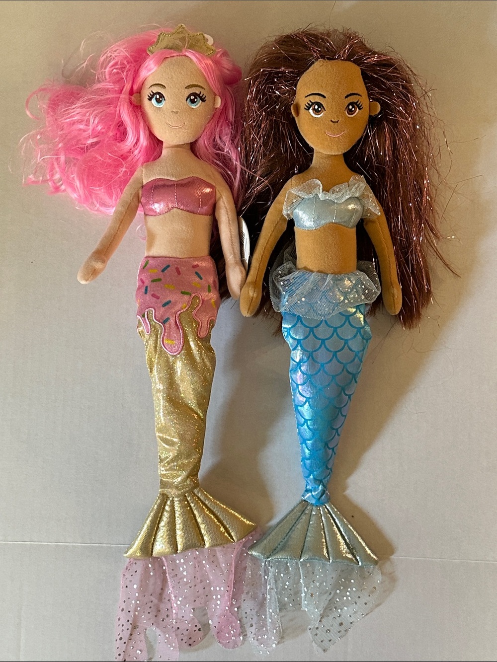 Aurora Sea Sparkles Mermaid Sprinkle Sparkles Strawberry and Yesenia Plush Doll